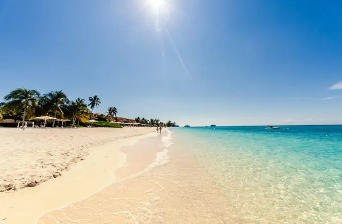 Strand auf Grand Cayman, Cayman Islands
