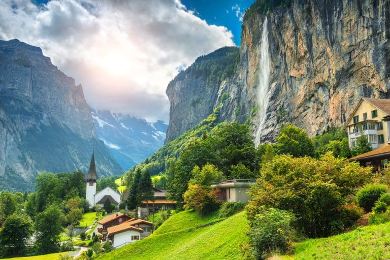 Lauterbrunnen and the Lauterbrunnen Valley