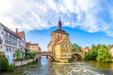 Old Town Hall in Bamberg, Franconia