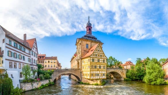 Altstädter Rathaus in Bamberg, Franken