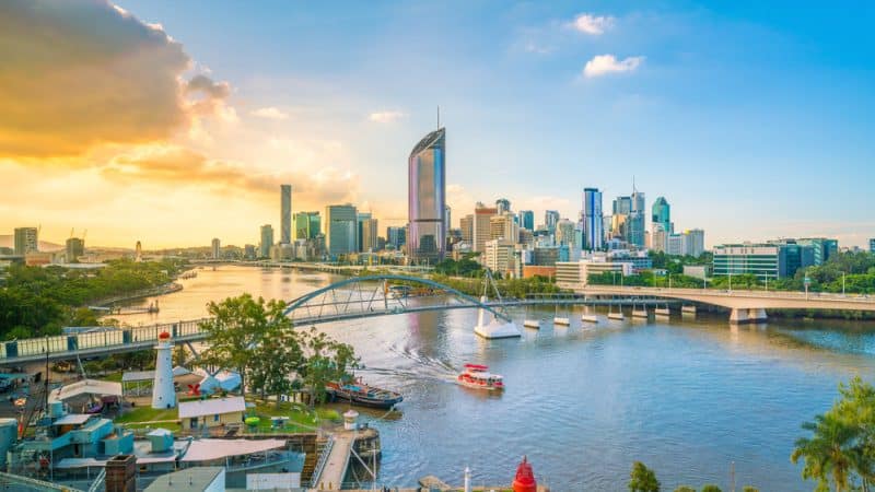 Skyline Brisbane, Australien