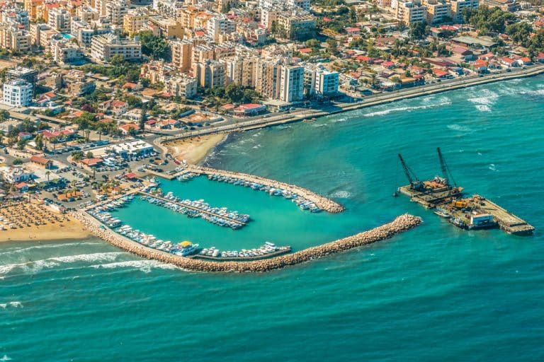 Larnaca – port city on the south coast of Cyprus