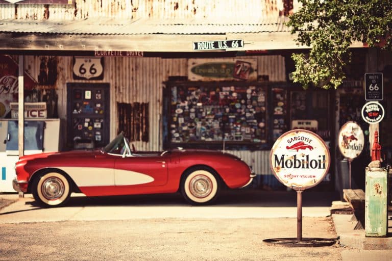 Adventurous journey through time along Route 66