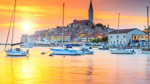 Rovinj, Boot