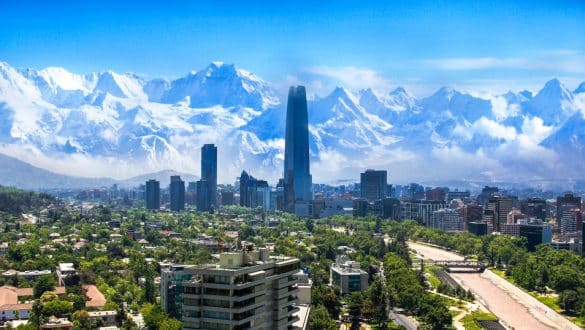 Santiago de Chile Skyline