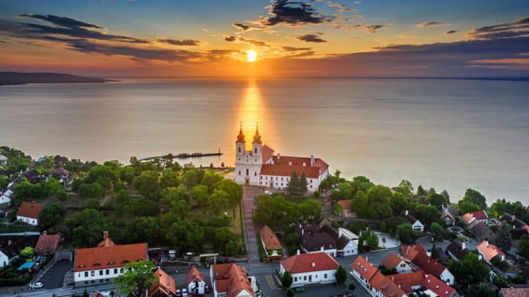 Tihany – picturesque mountain village at Lake Balaton