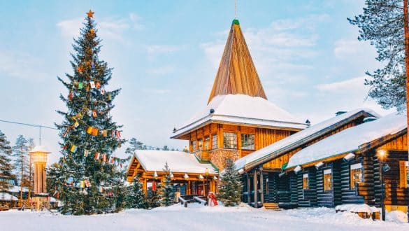 Weihnachtsdorf Rovaniemi