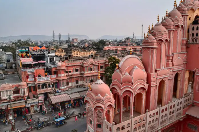 Jaibur, die pinke Stadt in Indien