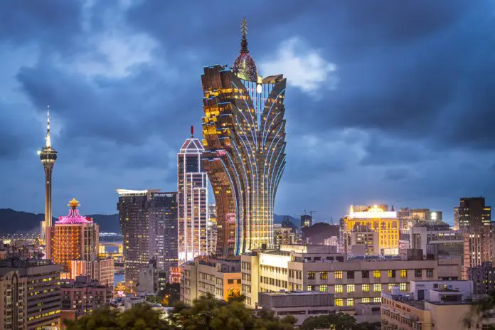 Blick auf Macau