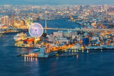 Osaka Bay, Japan