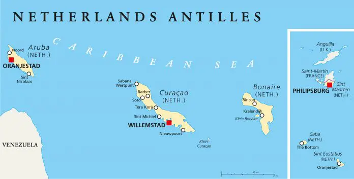 ABC Inseln Karte