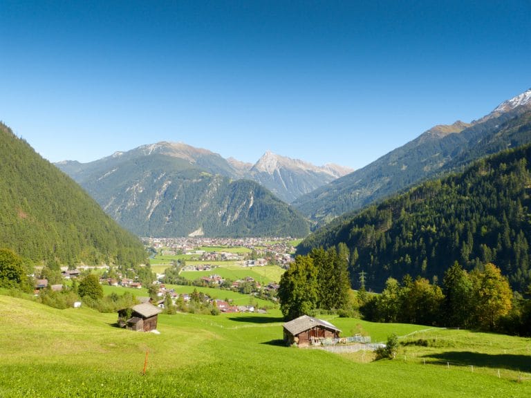 Wonderful mountains in Mayrhofen
