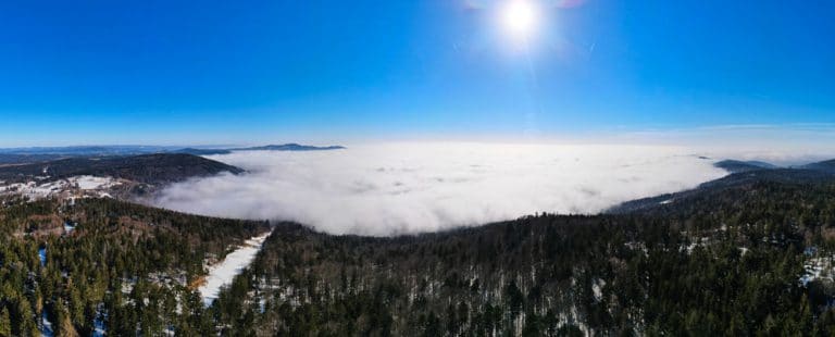 Skigebiet Sonnenwald im Bayerischen Wald