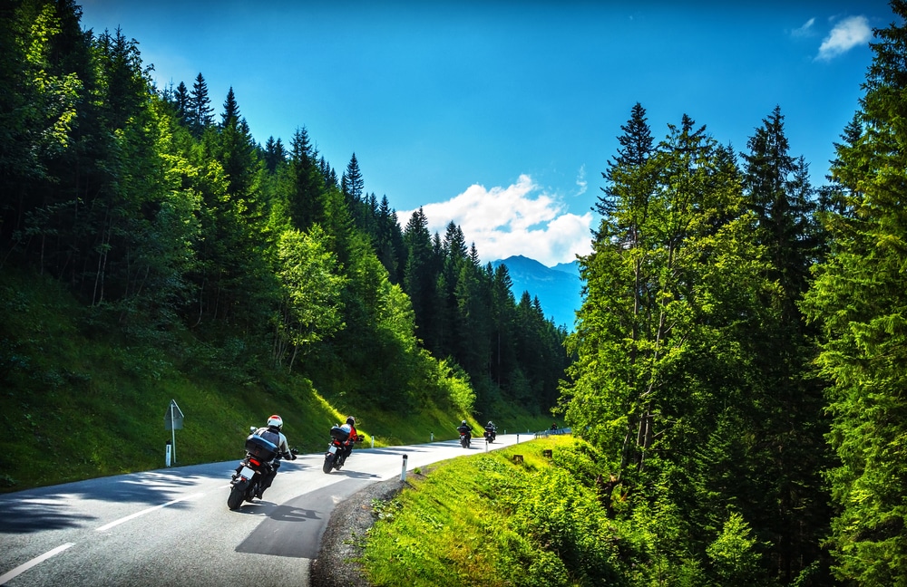 Motorradtour in Deutschland