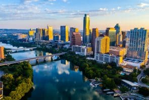 Sonnenaufgang in Austin
