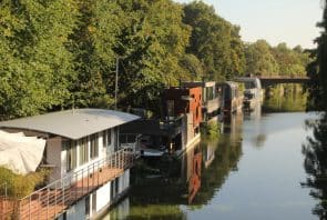 Hausboote in Hamburg