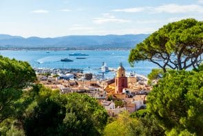 Blick auf St. Tropez