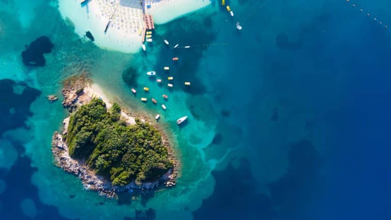 Ksamil – Caribbean flair on the Albanian Riviera