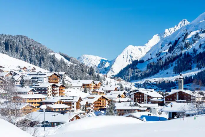 Winter Lech am Arlberg