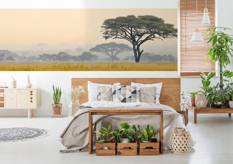 Feel like you’re on safari thanks to wall decorations