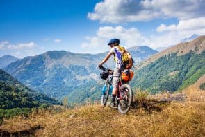 Bikepacking mit Zelt