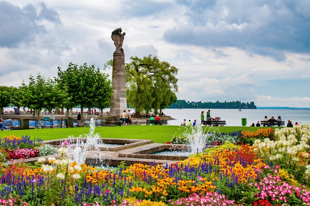 Stilvolle Plz Von Konstanz Bild