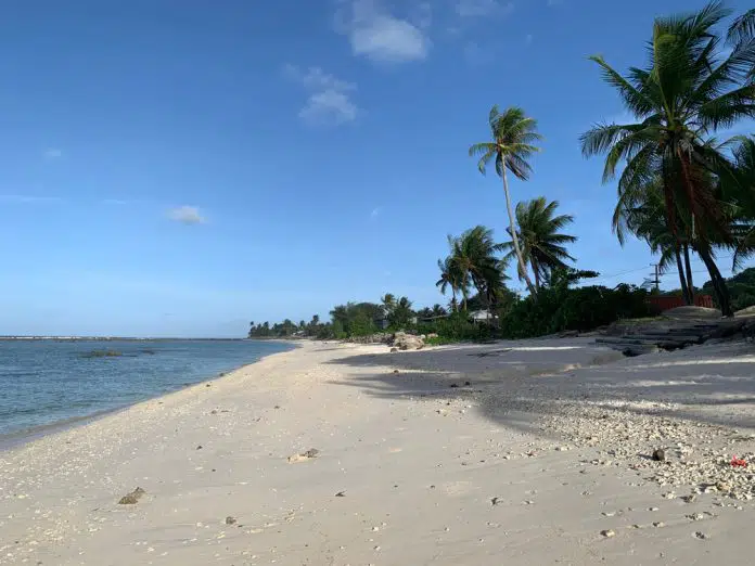 Strand auf Nauru