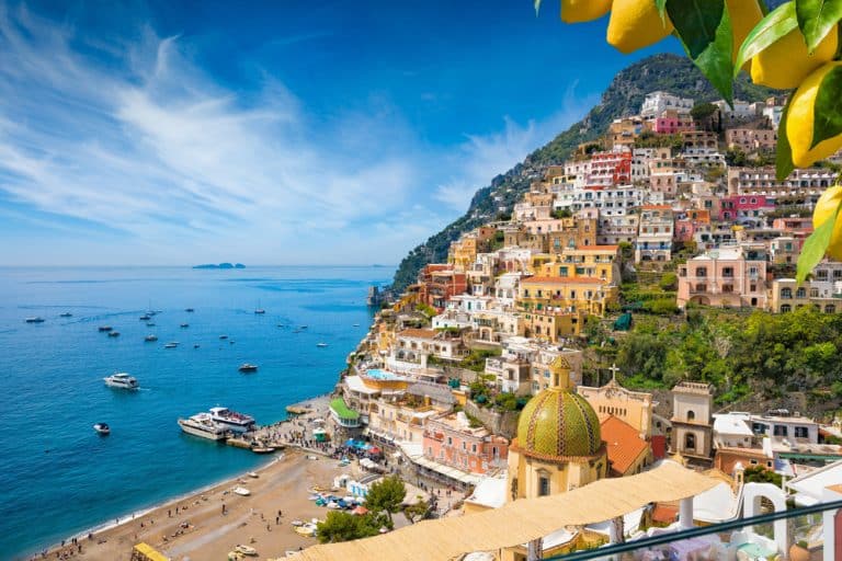 Positano on the Amalfi Coast