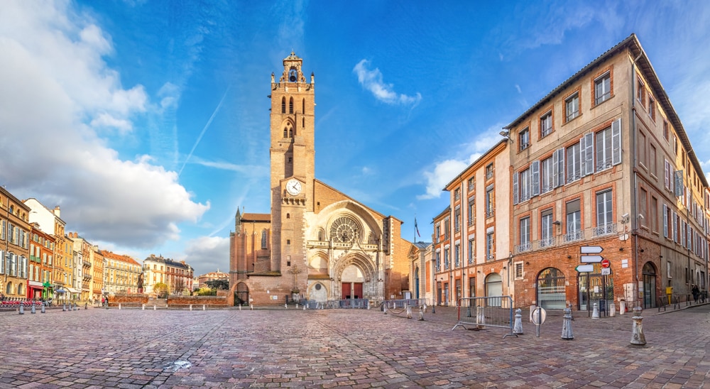 Toulouse Stadt an der Garonne
