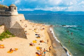 Stadtstrand von Ajaccio