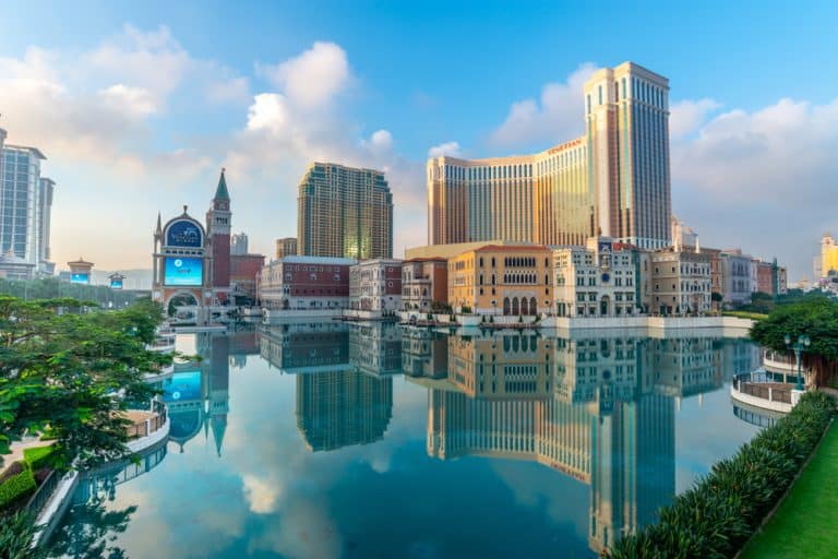 Macau is a city of casino games