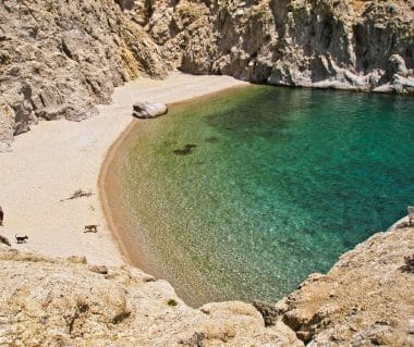 Strand auf Samothraki