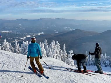 Skifahren in Vermont
