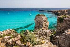 Cala Rossa, Bucht in Favignana