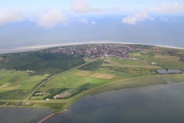 Luftaufnahme von Langeoog