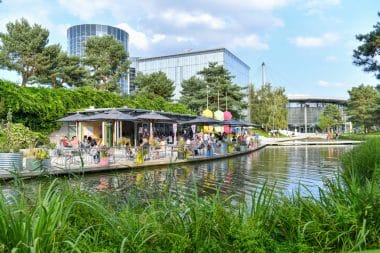 View of the Autostadt