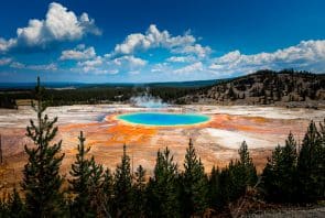 Grand Prismatic Spring im Yellowstone-Park