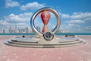 Countdownuhr WM Katar