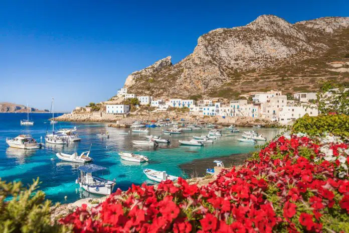 Levanzo, Ägadische Inseln