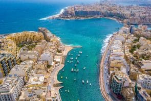 Blick auf Sliema, Malta