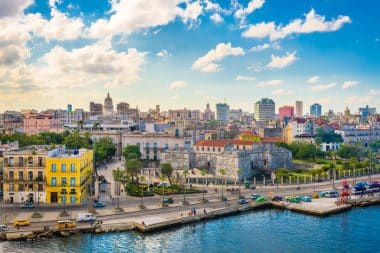 View of Havana in Cuba