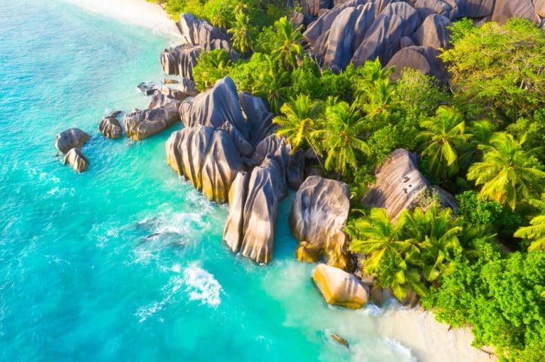 The most beautiful islands of the Seychelles