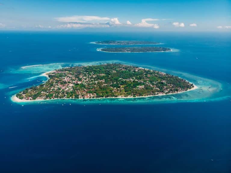 Die Gili-Inseln in Indonesien