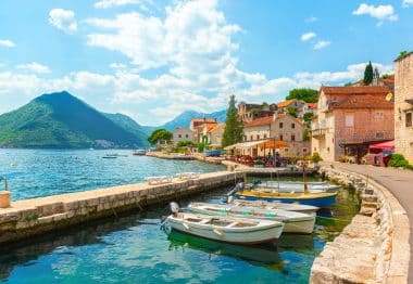 Perast in der Bucht von Kotor