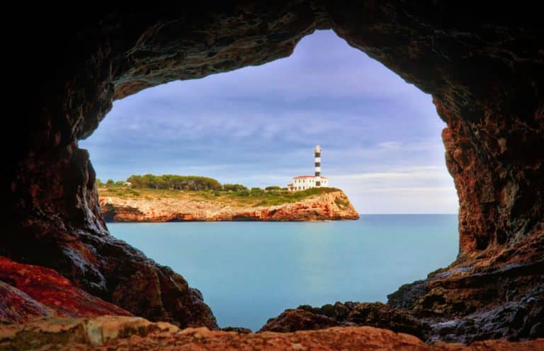 Portocolom an der Südküste von Mallorca