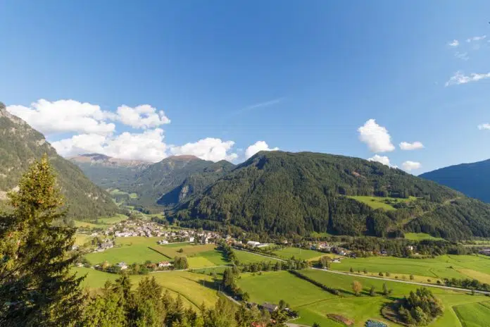 Blick auf Sterzing, Südtirol