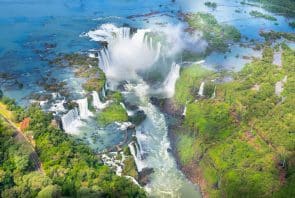Iguazú-Wasserfälle in Brasilien