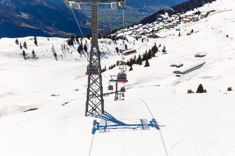 Das Skigebiet “Aletsch Arena”