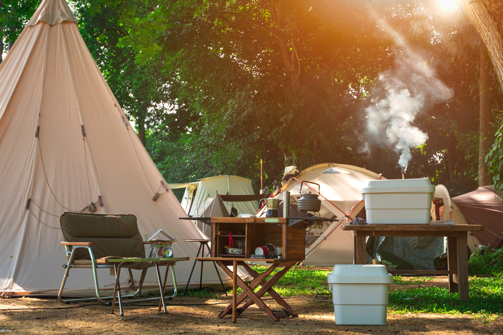 Ausrüstung Camping