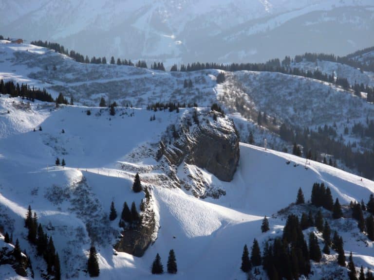 Das Skigebiet Espace Diamant – ein Wintersporttraum für Puristen